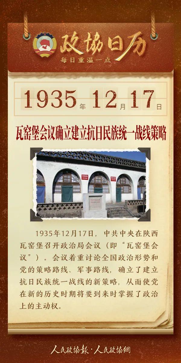 12月17日是什么日子(瓦窑堡会议的主要分析)